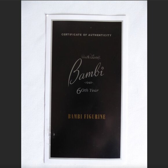 NEW 2001 DISNEY MARKRITA 60 BAMBI THUMPER FIGURE & HIDDEN PIN DRAWER - Picture 15 of 16